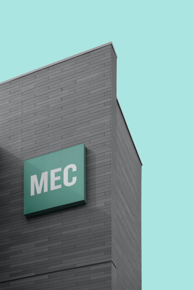 MEC Building Sign
